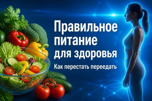 Правильное питание для здоровья: как перестать переедать